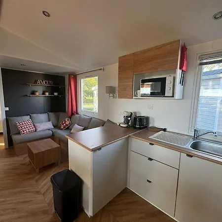 Mobile 450 4-6 Pers Le Des Reves, Face Au Lac, Wifi, Clim, Piscines Lattes