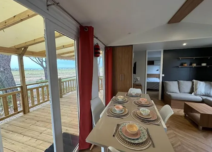 Mobile 450 4-6 Pers Le Des Reves, Face Au Lac, Wifi, Clim, Piscines *