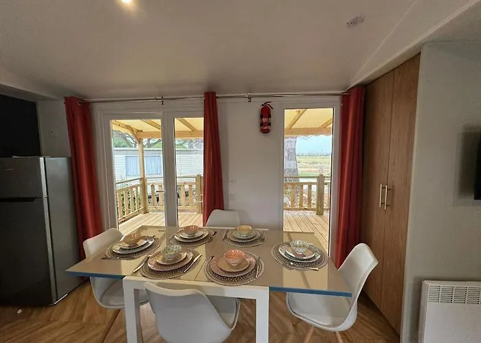 Mobile 450 4-6 Pers Le Des Reves, Face Au Lac, Wifi, Clim, Piscines * Lattes