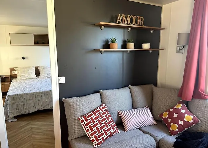 Mobile 450 4-6 Pers Le Des Rêves, Face Au Lac, Wifi, Clim, Piscines Casa de Férias *